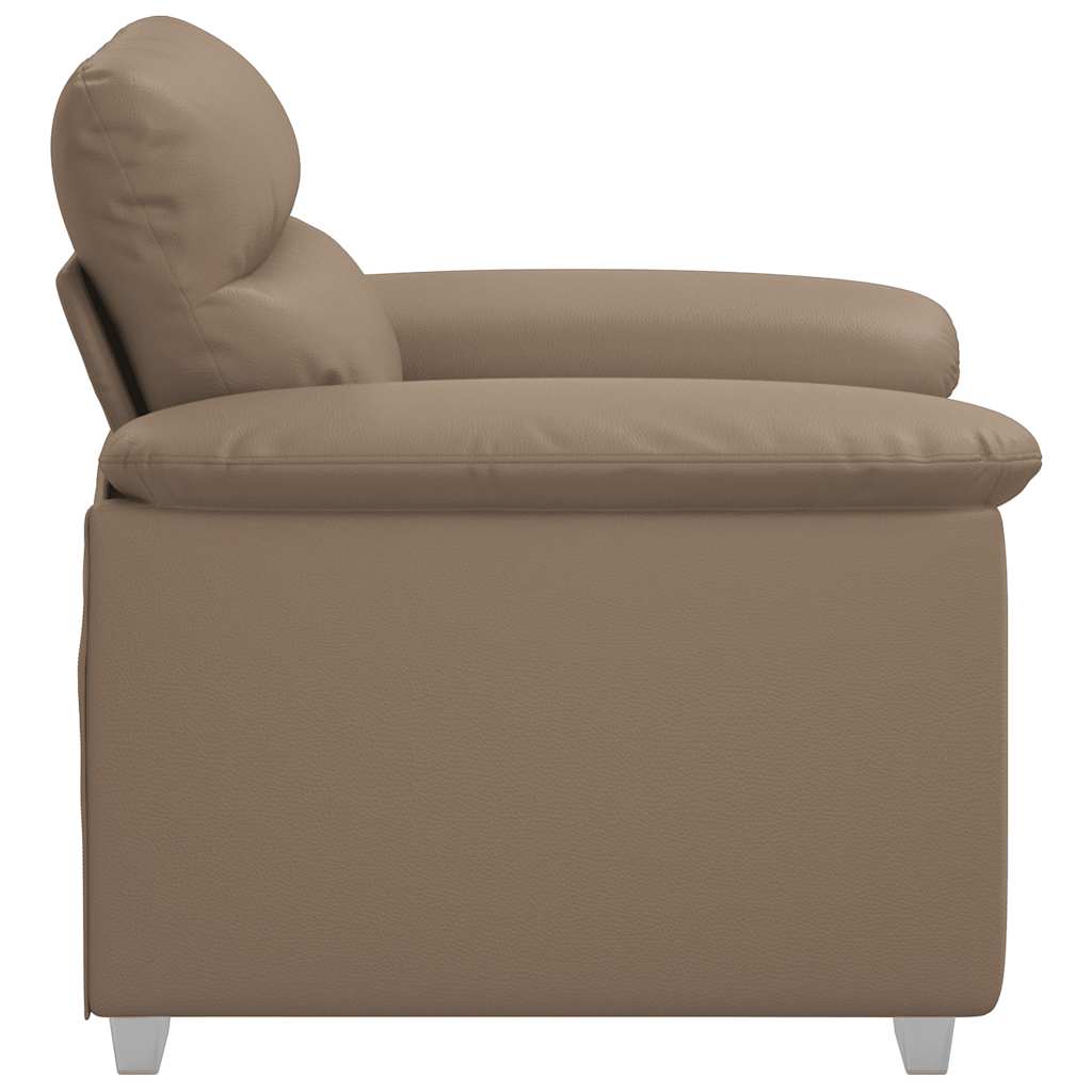 lænestol 60 cm kunstlæder Cappuccino