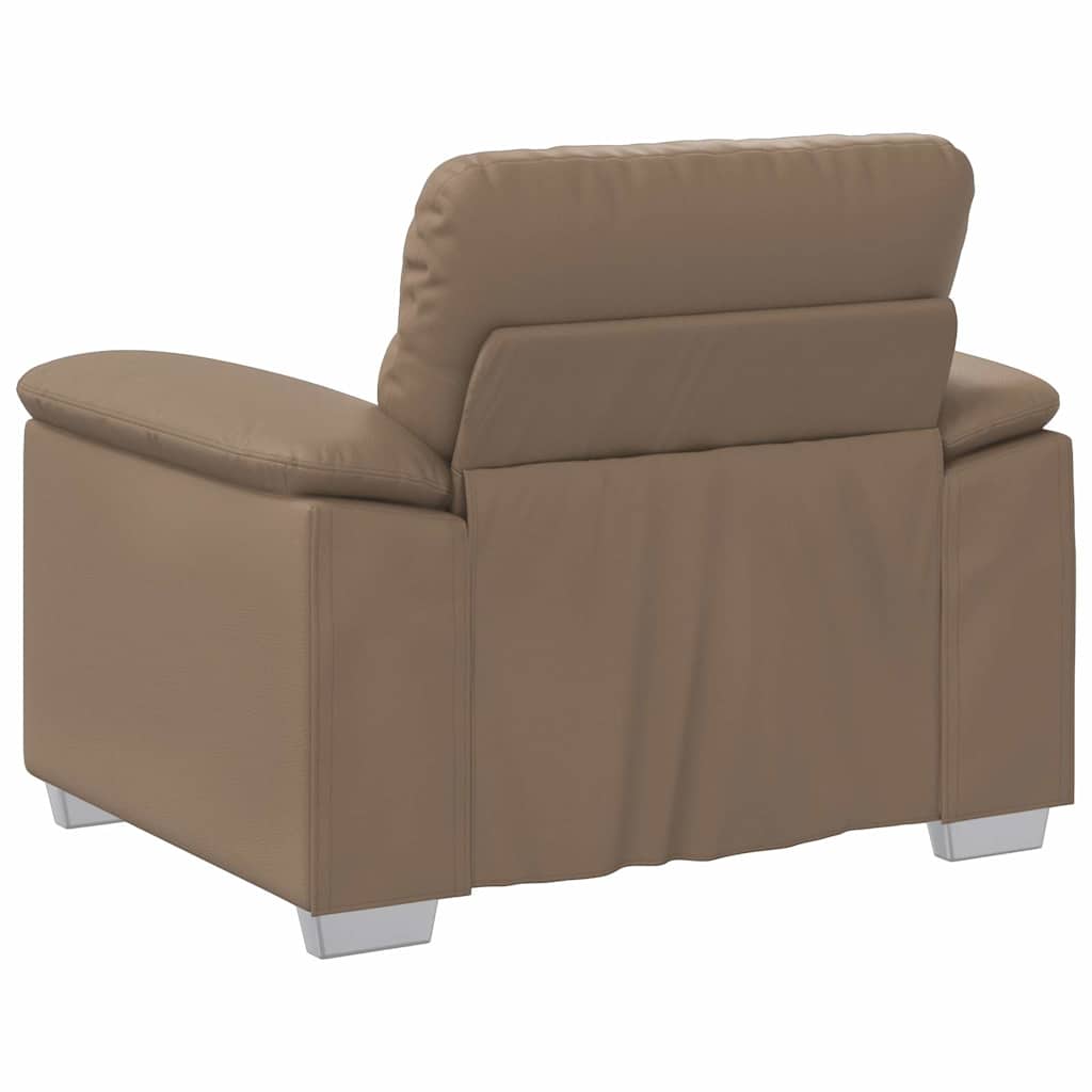 lænestol 60 cm kunstlæder Cappuccino