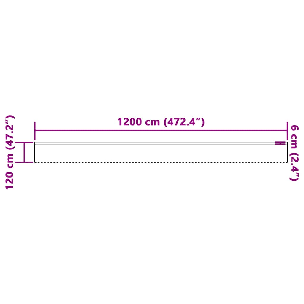 Lace Gardin med gardiner Blomstret Hvid 120 x 1200 cm Polyester