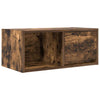 tv-skabe 2 stk. 60x31x25,5 cm konstrueret træ røget egetræ