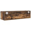 tv-skabe 2 stk. 100x31x25,5 cm konstrueret træ røget egetræ