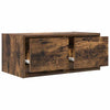 tv-skabe 2 stk. 60x31x25,5 cm konstrueret træ røget egetræ