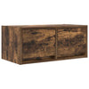 tv-skabe 2 stk. 60x31x25,5 cm konstrueret træ røget egetræ