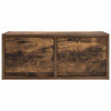 tv-skabe 2 stk. 60x31x25,5 cm konstrueret træ røget egetræ