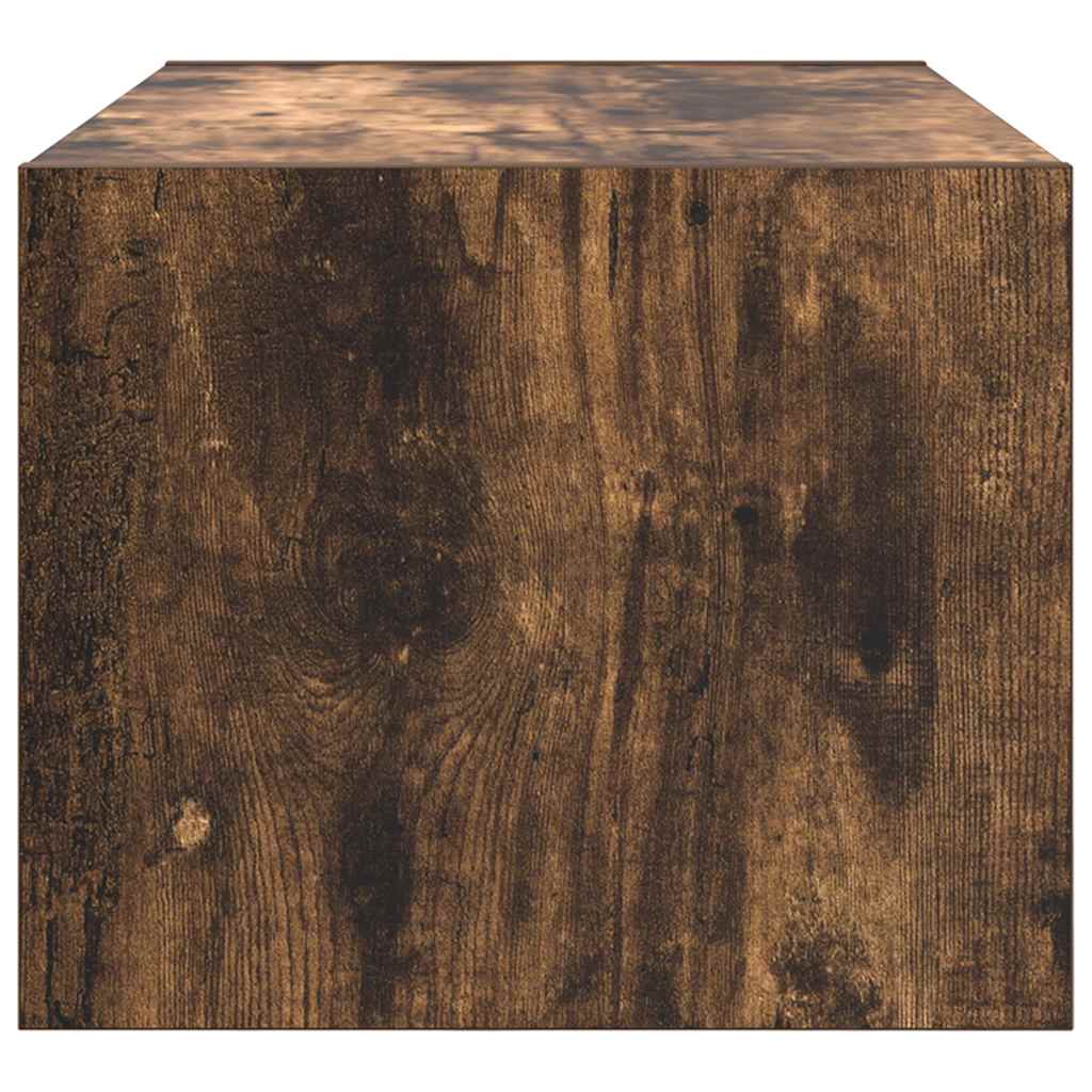tv-skabe 2 stk. 60x31x25,5 cm konstrueret træ røget egetræ