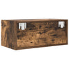 tv-skabe 2 stk. 60x31x25,5 cm konstrueret træ røget egetræ