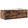 tv-skabe 2 stk. 80x31x25,5 cm konstrueret træ røget egetræ