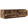 tv-skabe 2 stk. 80x31x25,5 cm konstrueret træ røget egetræ