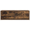 tv-skabe 2 stk. 80x31x25,5 cm konstrueret træ røget egetræ