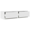 TV-skab med skuffe Hvid 100 x 31 x 25,5 cm Konstrueret træ