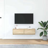 TV-skab med skuffe Sonoma-eg 100 x 31 x 25,5 cm Konstrueret træ