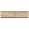 TV-skab med skuffe Sonoma-eg 100 x 31 x 25,5 cm Konstrueret træ