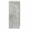skænk med skuffer 71x35x84 cm konstrueret træ betongrå