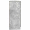 skænk med skuffe 71x35x84 cm konstrueret træ betongrå