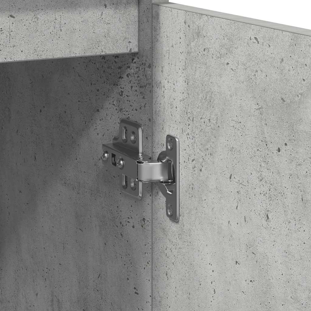 skænk 29,5x34x76 cm konstrueret træ betongrå