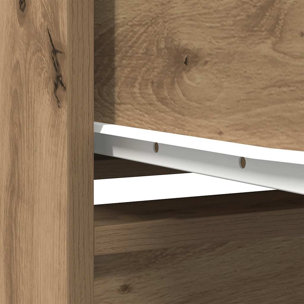 højskab 29,5x34x119,5 cm konstrueret træ kunsteg