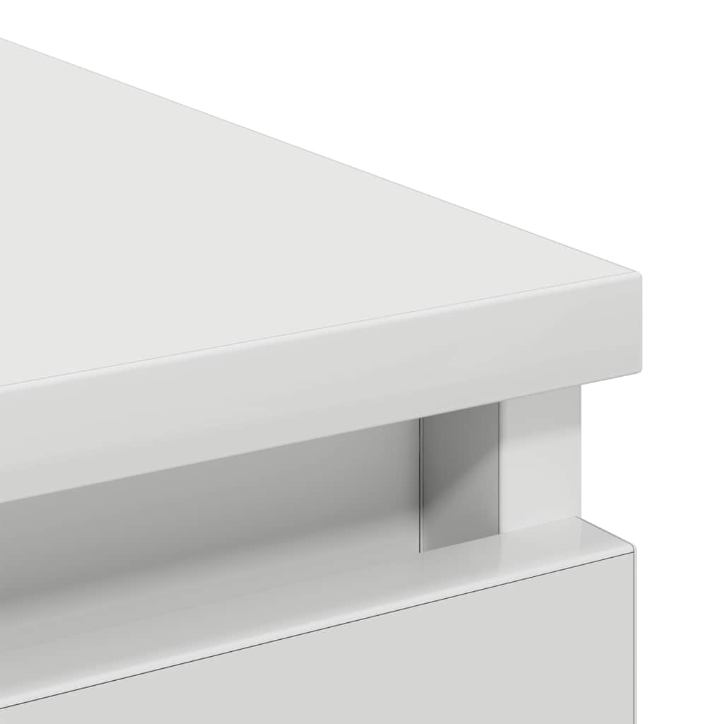 skab 80x35x76 cm konstrueret træ hvid