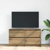 tv-bord 100x35x54 cm konstrueret træ kunsteg