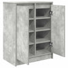 skoskab 57x34x76 cm konstrueret træ betongrå