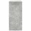 skoskab 57x34x76 cm konstrueret træ betongrå