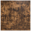 sofabord med skuffer 100x100x40 cm røget egetræsfarve