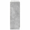 skænk med skuffer 100,5x35x98,5 cm konstrueret træ betongrå