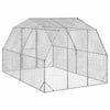 hønsegård 2,5x4x2,25 m galvaniseret stål