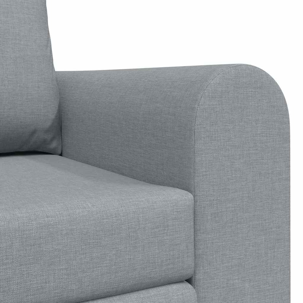 Sovesofa Lysegrå 148 x 71 x 83 cm Stof
