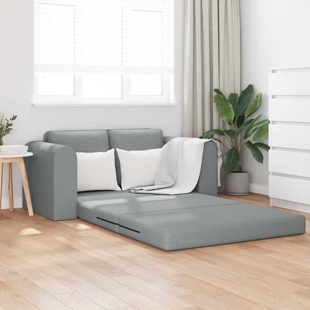 Sovesofa Lysegrå 148 x 71 x 83 cm Stof