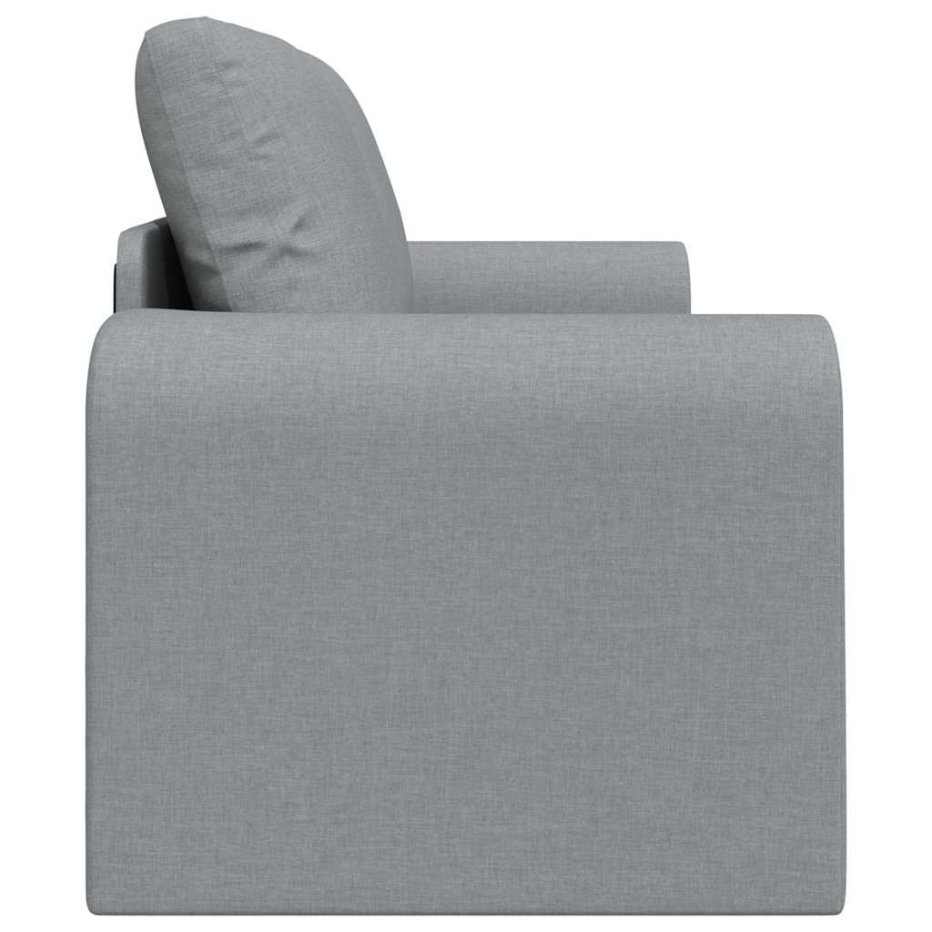 Sovesofa Lysegrå 148 x 71 x 83 cm Stof