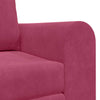 Sovesofa Vinrød 148 x 71 x 83 cm Fløjl