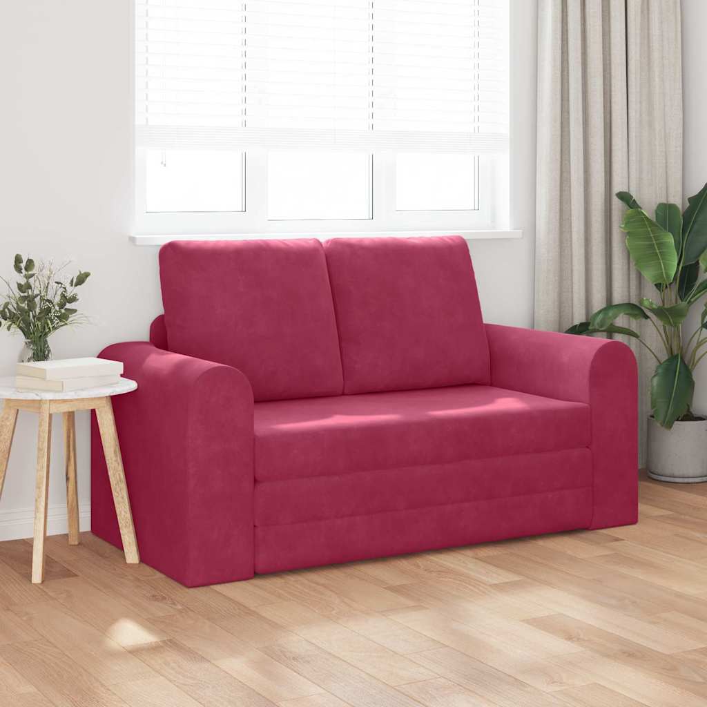 Sovesofa Vinrød 148 x 71 x 83 cm Fløjl