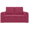Sovesofa Vinrød 148 x 71 x 83 cm Fløjl