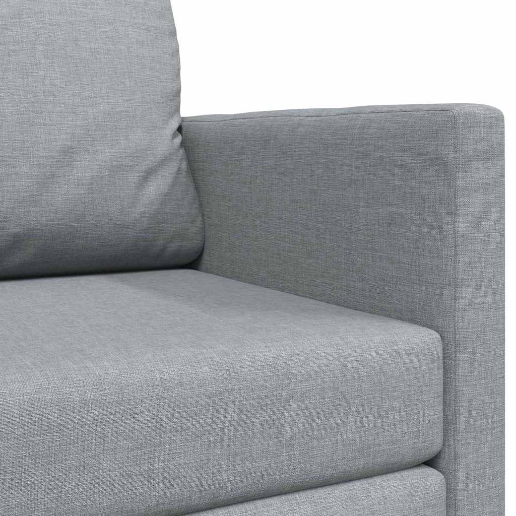 Sovesofa Lysegrå 124 x 71 x 78 cm Stof