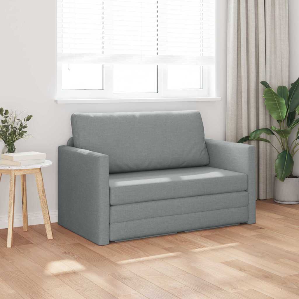 Sovesofa Lysegrå 124 x 71 x 78 cm Stof