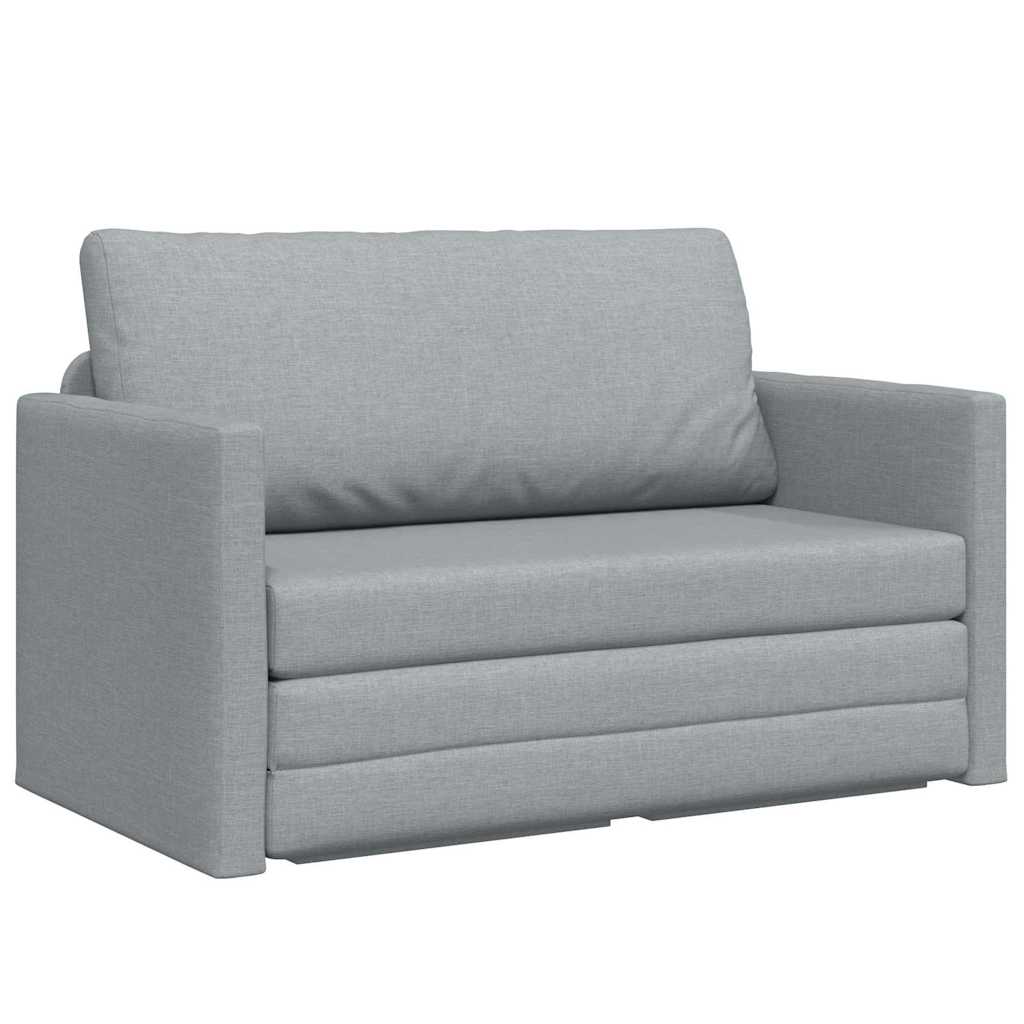 Sovesofa Lysegrå 124 x 71 x 78 cm Stof