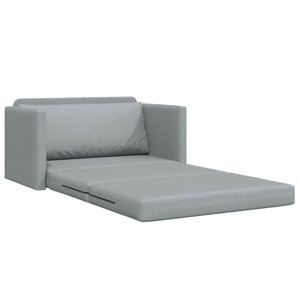 Sovesofa Lysegrå 124 x 71 x 78 cm Stof