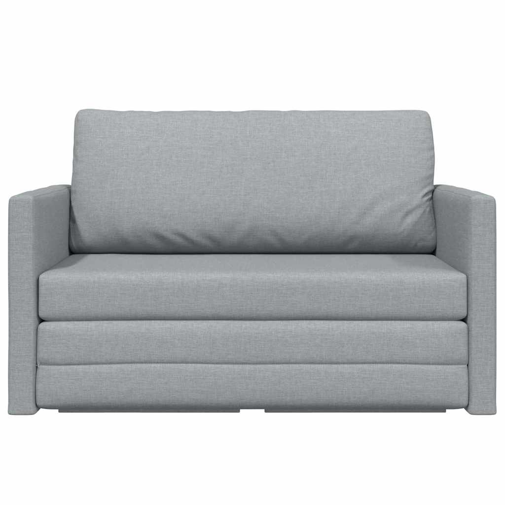 Sovesofa Lysegrå 124 x 71 x 78 cm Stof