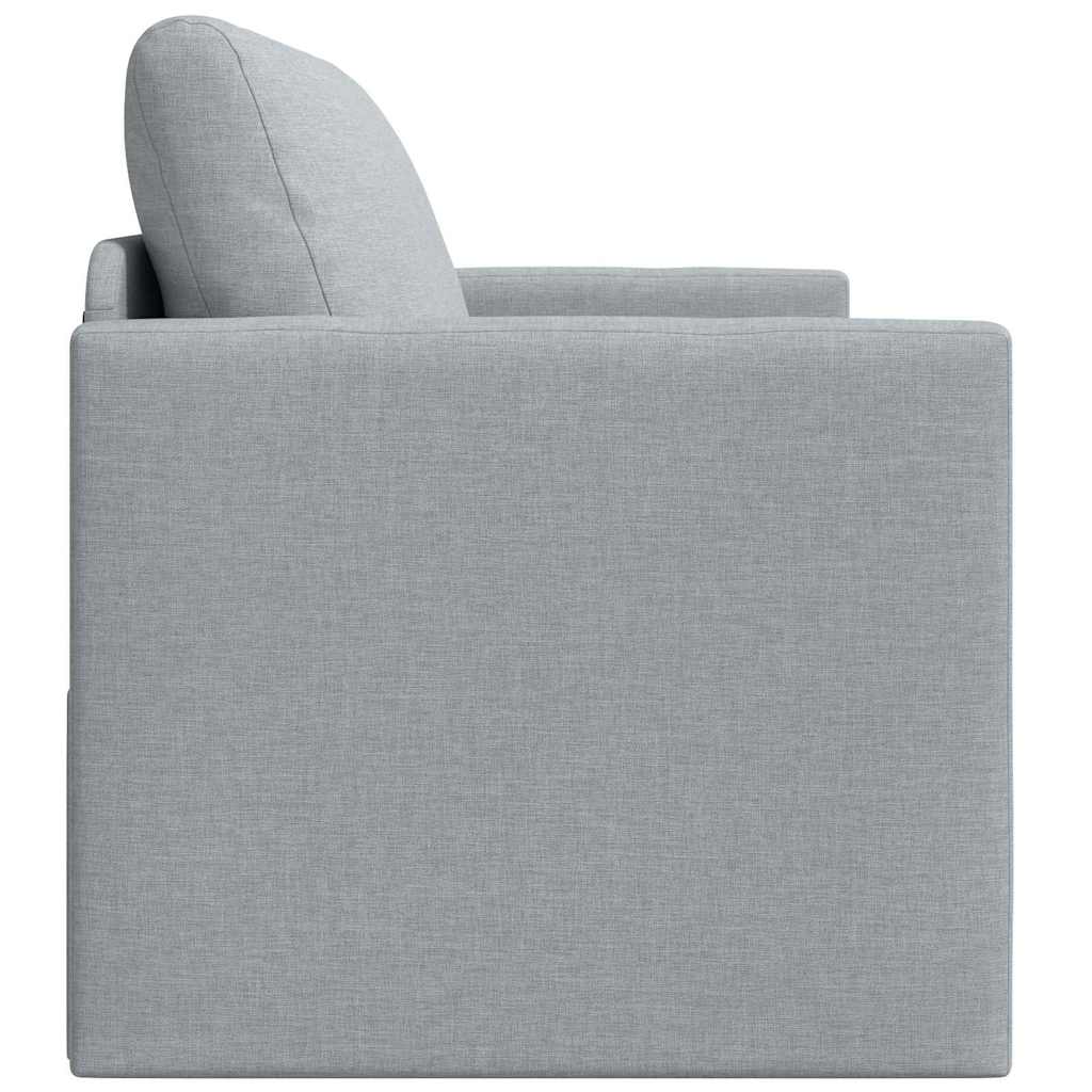 Sovesofa Lysegrå 124 x 71 x 78 cm Stof
