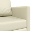 Sovesofa Creme 124 x 71 x 78 cm Kunstlæder