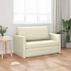 Sovesofa Creme 124 x 71 x 78 cm Kunstlæder