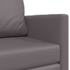 Sovesofa Grå 124 x 71 x 78 cm Kunstlæder