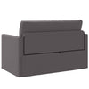 Sovesofa Grå 124 x 71 x 78 cm Kunstlæder