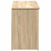 skobænk 102x30,5x45 cm konstrueret træ sonoma-eg