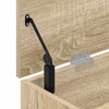 skobænk 102x30,5x45 cm konstrueret træ sonoma-eg