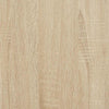 skobænk 102x30,5x45 cm konstrueret træ sonoma-eg
