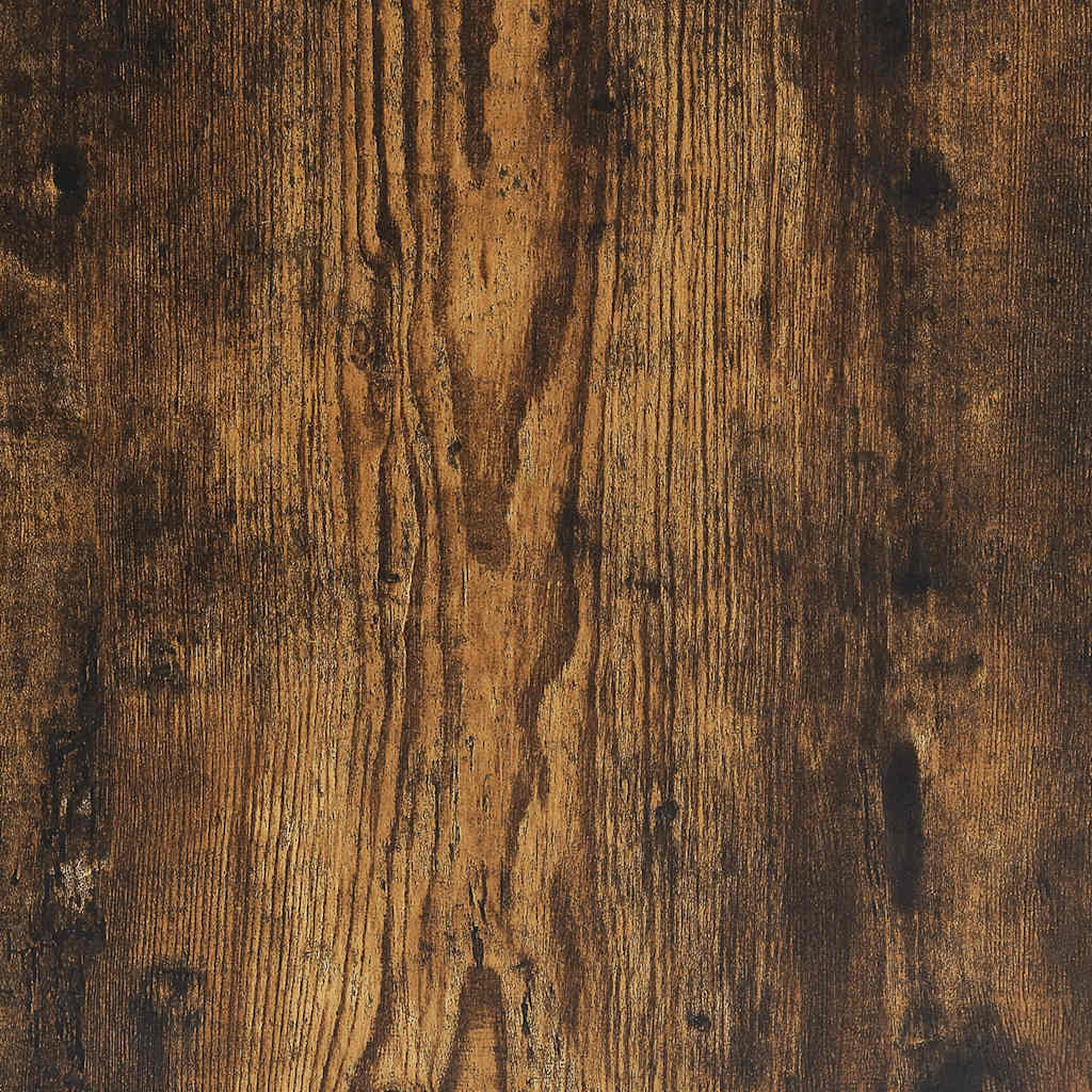 skobænk 102x30,5x45 cm konstrueret træ røget egetræsfarve
