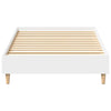 sengeramme uden madras 90x200 cm konstrueret træ hvid