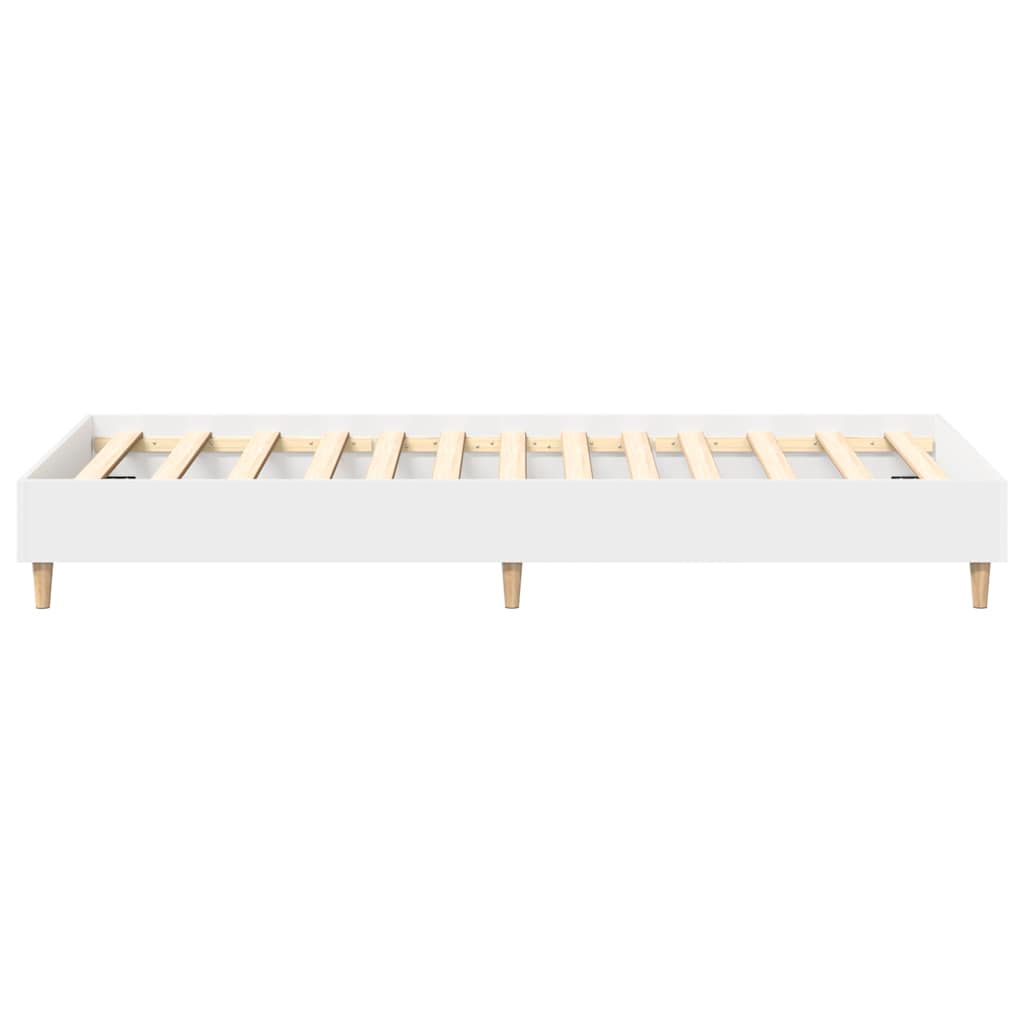 sengeramme uden madras 90x200 cm konstrueret træ hvid