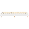 sengeramme uden madras 90x200 cm konstrueret træ hvid